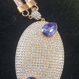 Akkad Designed Gold Purple Stones